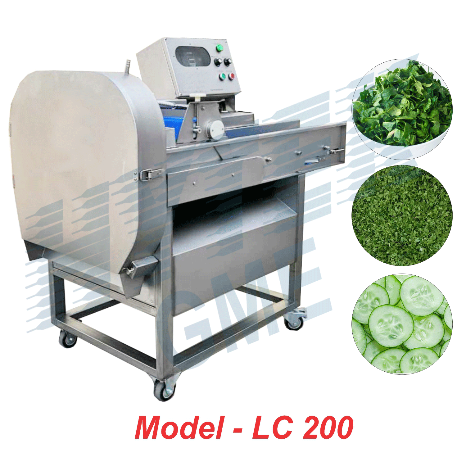 High Speed Leafy Vegetable Cutting Machine (LC 200)