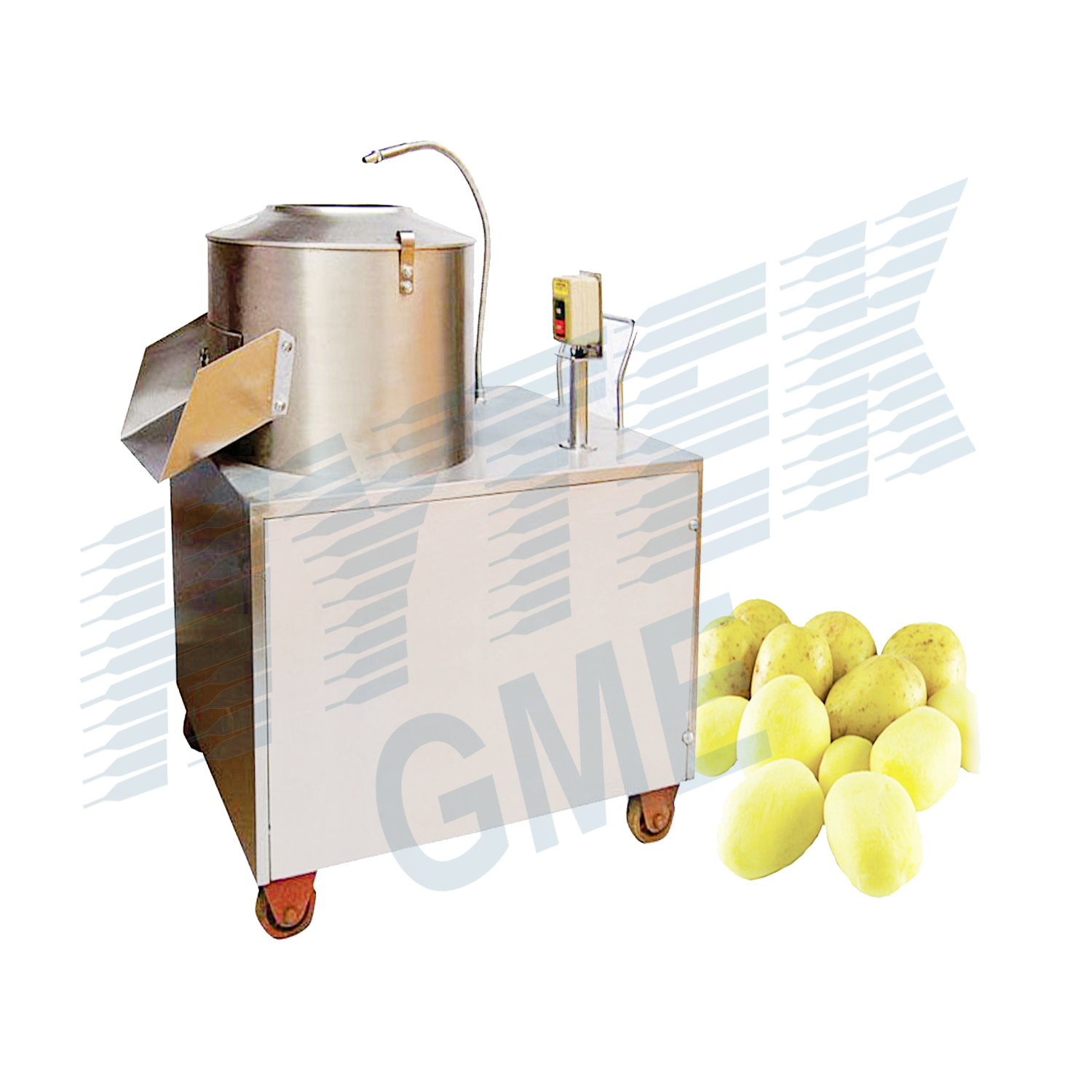 Electric Potato Peeler Commercial Potato Peeling Vegetable Dehydrator  Portable Machine Home