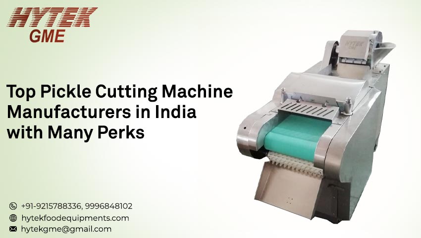 Pickle Cutting Machine