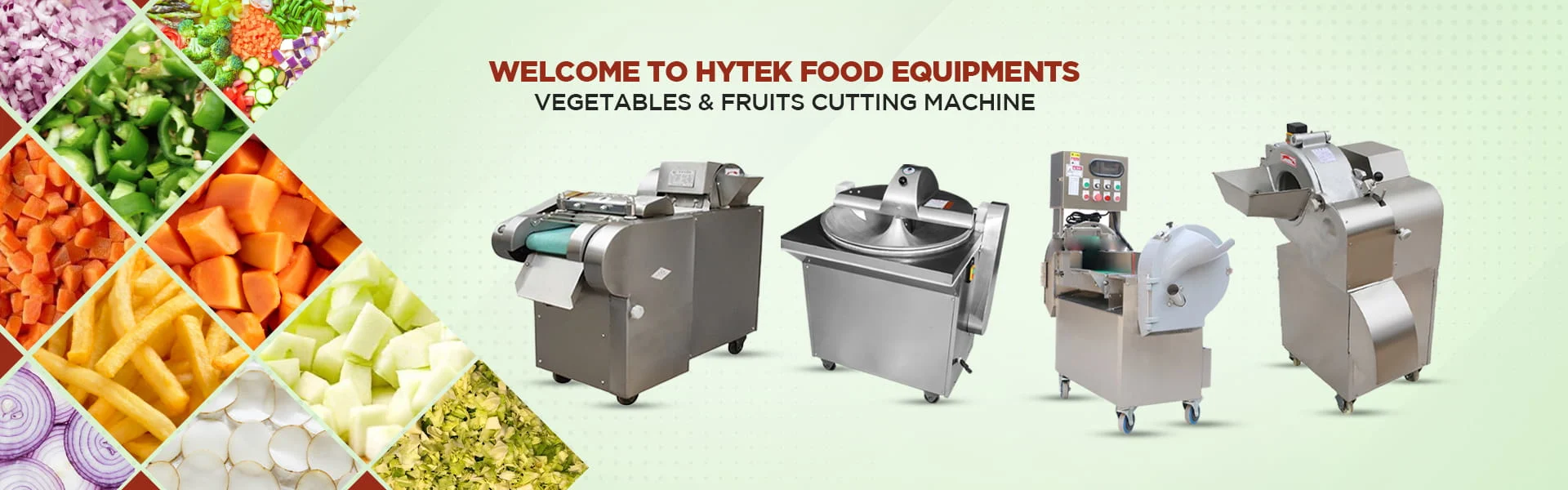vegetable & fruits cutting machine