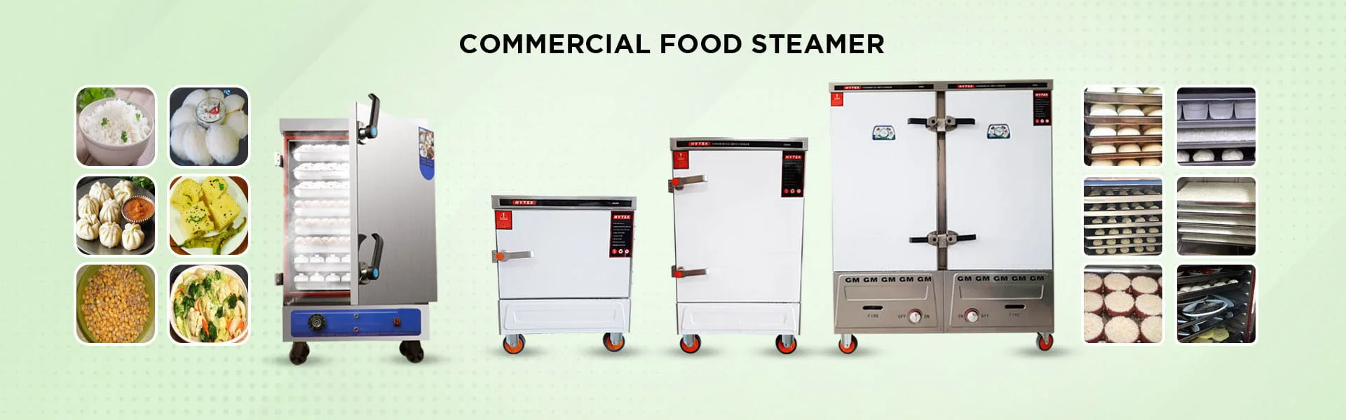 Commercial food steamer supplier